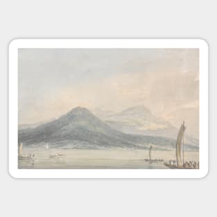 From the Isola Borromena, Lago Maggiore by J.M.W. Turner Magnet